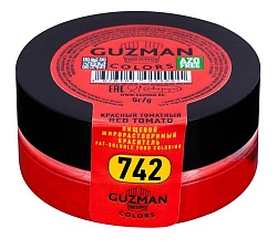 Краситель сухой жирорастворимый №742 Красный томатный "GUZMAN" 5 гр